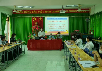Đánh giá ngoài kiểm định chất lượng giáo dục và công nhận đạt chuẩn quốc gia