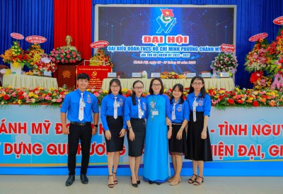 Tham dự Đại hội Đoàn TNCS Hồ Chí Minh phường Chánh Mỹ lần thứ XV, nhiệm kỳ 2022 - 2027