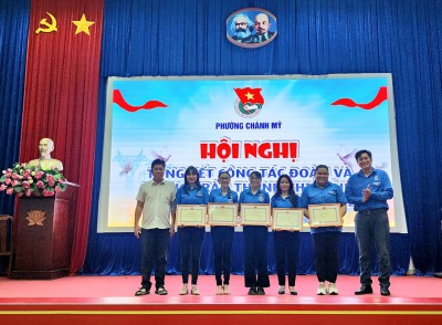Tham dự tổng kết công tác Đoàn - Hội và phong trào thanh thiếu nhi phường Chánh Mỹ năm 2022
