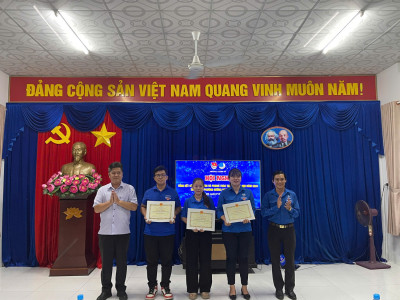 Tham dự tổng kết công tác Đoàn - Hội và phong trào thanh thiếu nhi phường Chánh Mỹ năm 2024