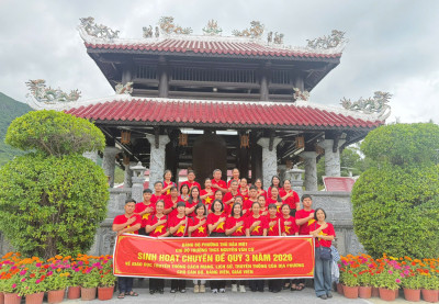 Chi bộ THCS Nguyễn Văn Cừ tổ chức sinh hoạt chuyên đề Quý III năm 2026 tại Đặc khu Côn Đảo
