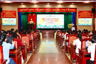Tham dự Hội nghị tập huấn lý luận chính trị hè năm 2026