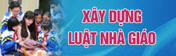 Xây dựng luật Nhà Giáo