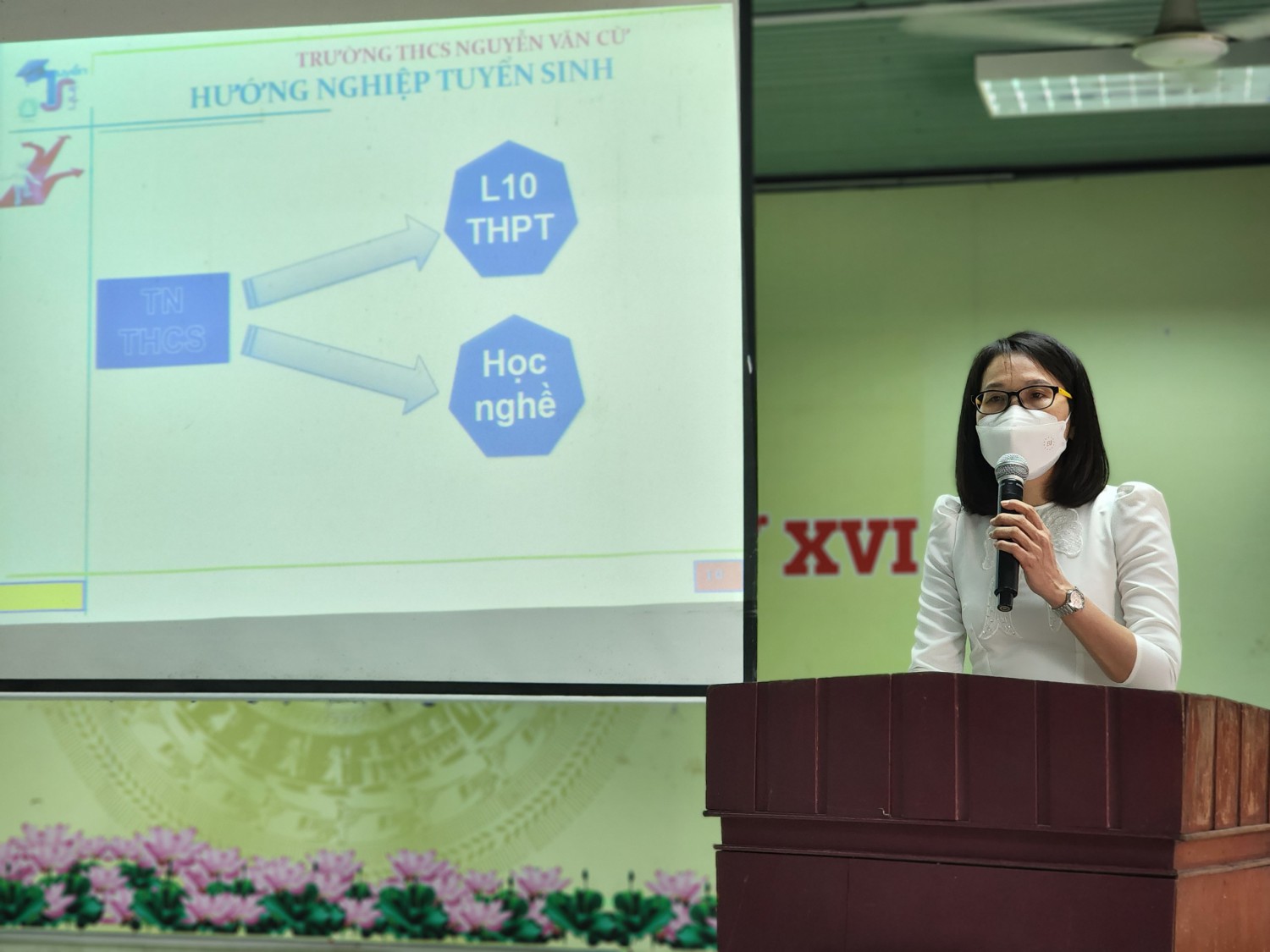 Họp phụ huynh học sinh lớp 9 năm học 2021-2022 - Tư vấn, phân luồng tuyển sinh lớp 10