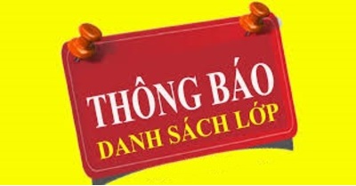 Danh sách học sinh năm học 2022 - 2023