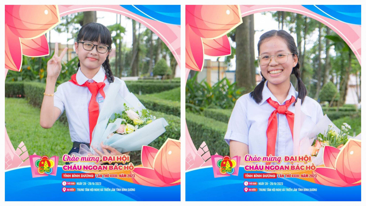 Đội viên tiêu biểu thành phố Thủ Dầu Một đạt Danh hiệu "Cháu ngoan Bác Hồ" tỉnh Bình Dương năm 2023