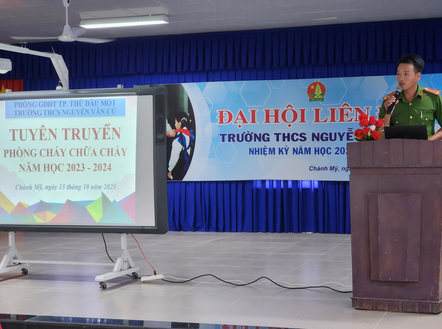 Tuyên truyền Phòng cháy chữa cháy năm học 2023-2024