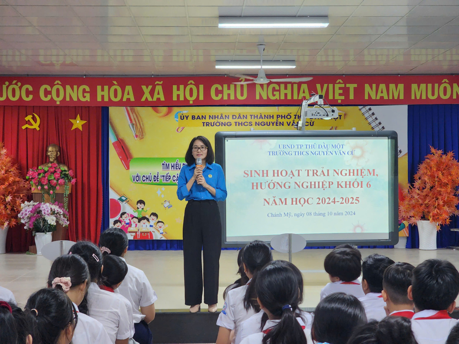 Tổ chức sinh hoạt trải nghiệm, hướng nghiệp năm học 2024-2025