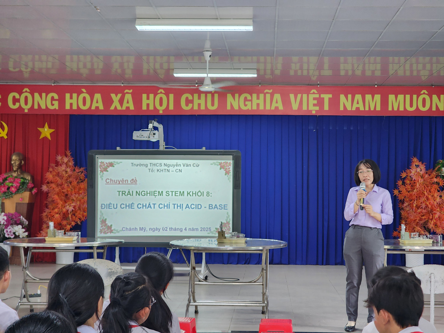 Triển khai chuyên đề tổ KHTN - Công nghệ năm học 2024 - 2025