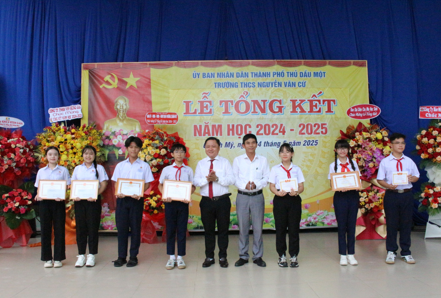 Lễ tổng kết năm học 2024 - 2025