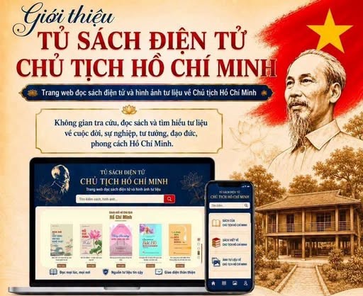 Giới thiệu tủ sách điện tử Chủ tịch Hồ Chí Minh