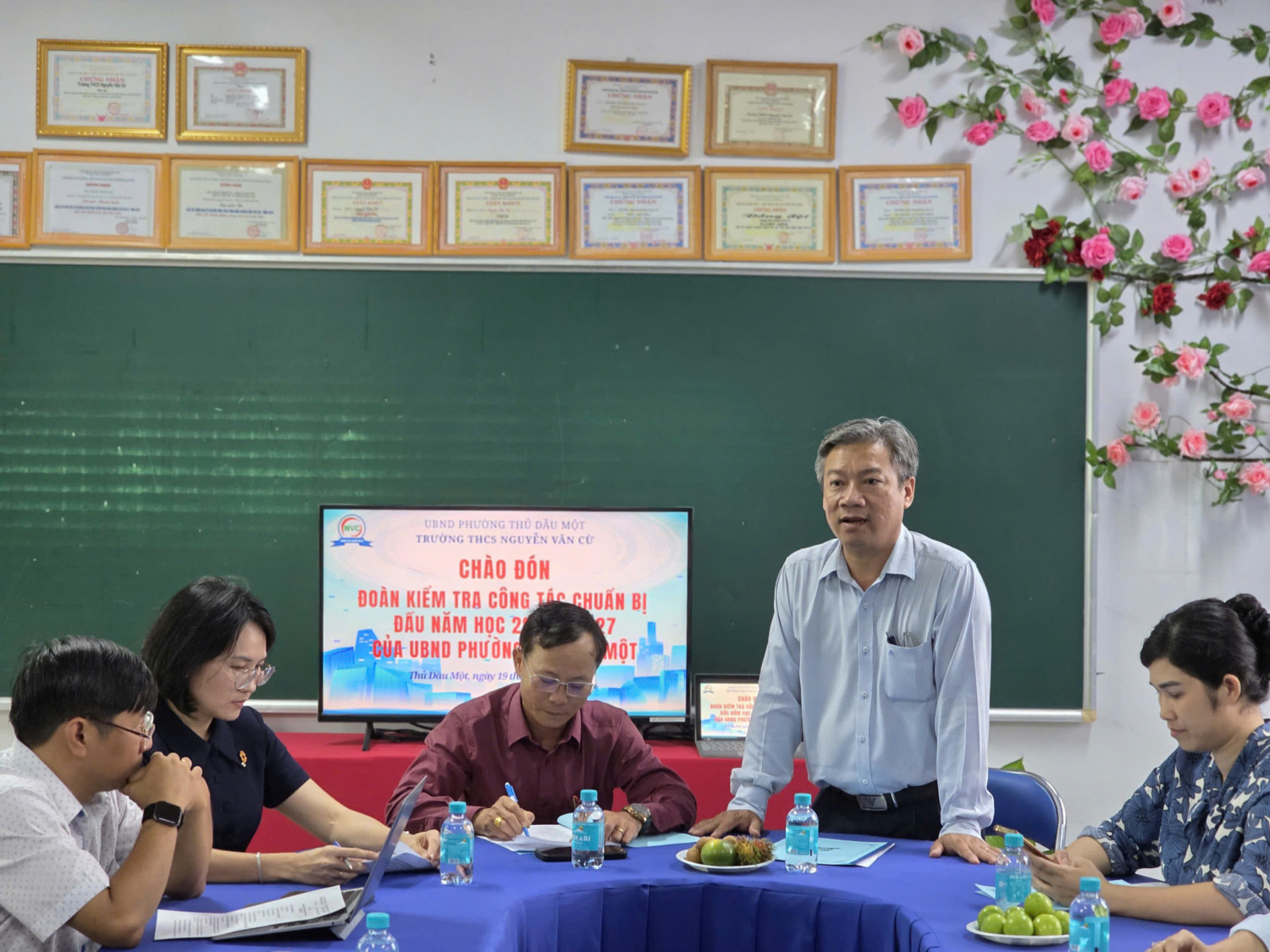 Phường Thủ Dầu Một rà soát điều kiện sẵn sàng cho năm học 2026 - 2027