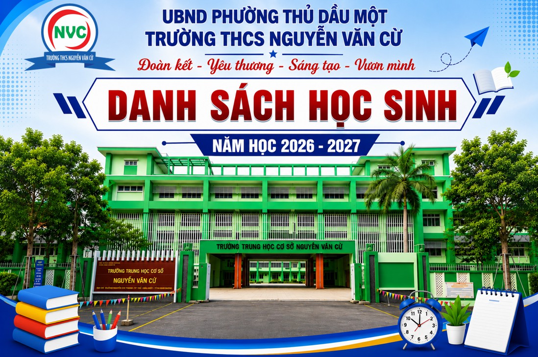 Danh sách học sinh năm học 2026 - 2027